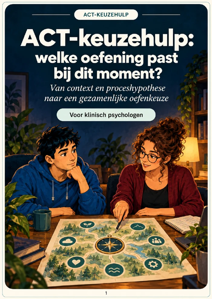 Omslag van ACT-keuzehulp