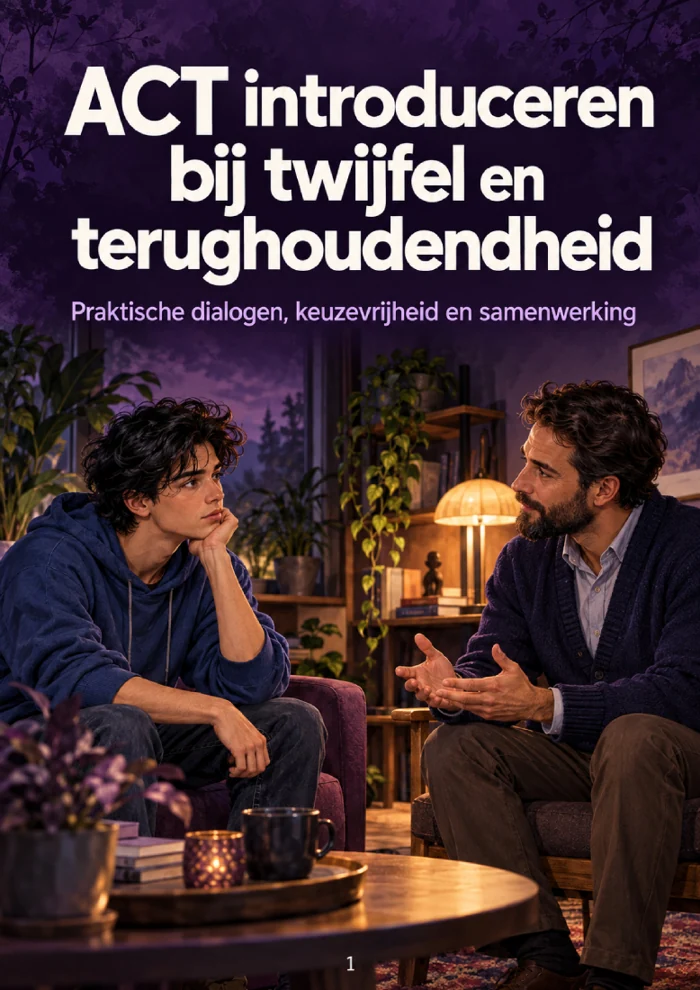 Omslag van ACT bij twijfel en terughoudendheid