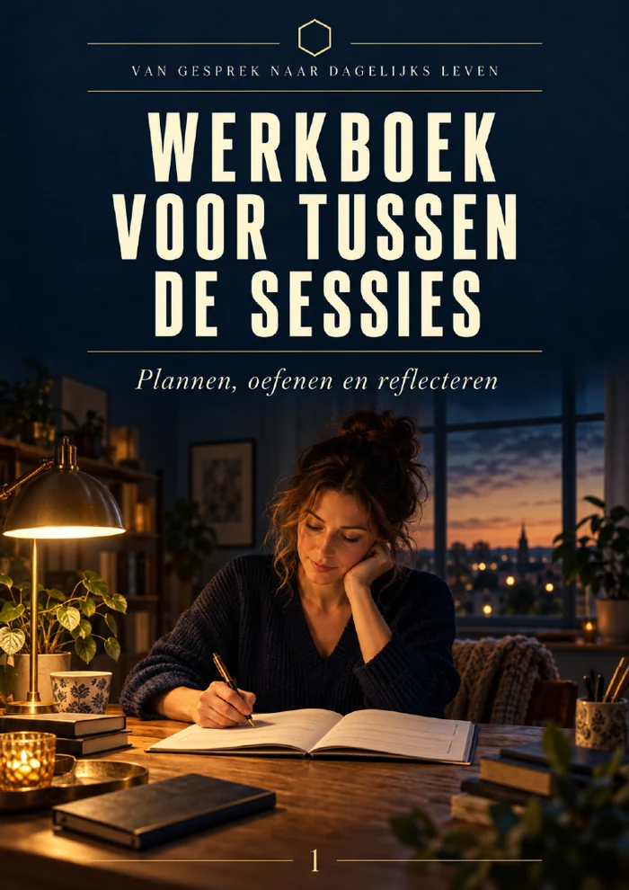 Omslag van Werkboek tussen sessies
