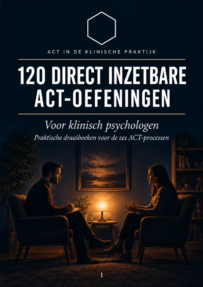 120 direct inzetbare ACT-oefeningen voor klinisch psychologen